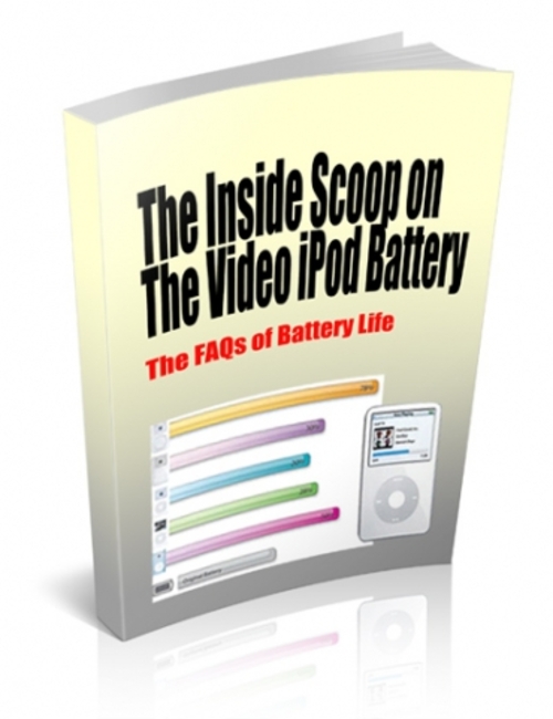 Product picture The Inside Scoop On The Video iPod Battery plr