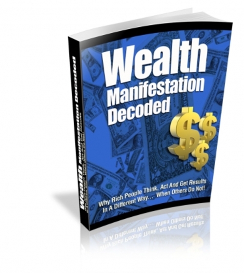 Product picture Wealth Manifestation Decoded plr