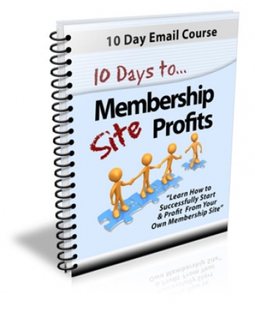 Product picture 10 Days To Membership Site Profits PLR