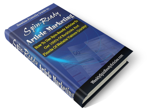 Product picture Spin-Ready Article Marketing PLR