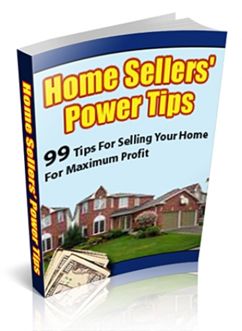 Product picture Home Sellers Power Tips PLR
