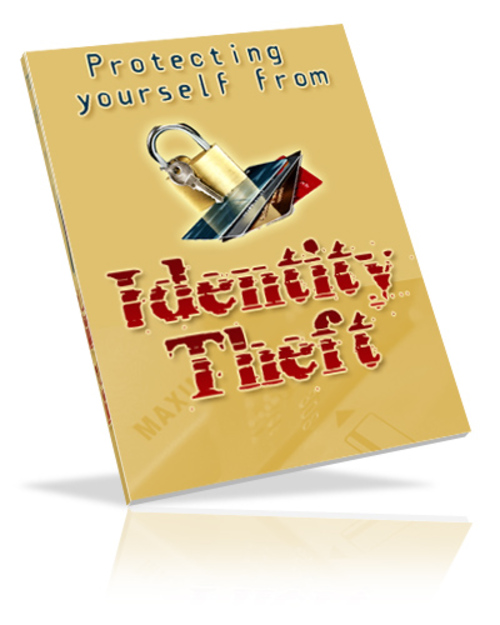 Product picture Protecting Yourself From Identity Theft PLR