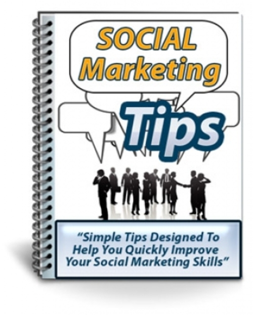 Product picture Social Marketing Tips PLR