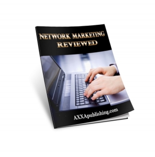 Product picture Network Marketing Reviewed PLR