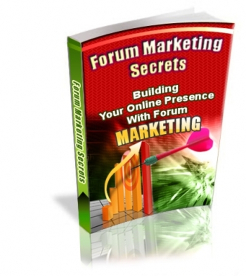 Product picture Forum Marketing Secrets - mrr