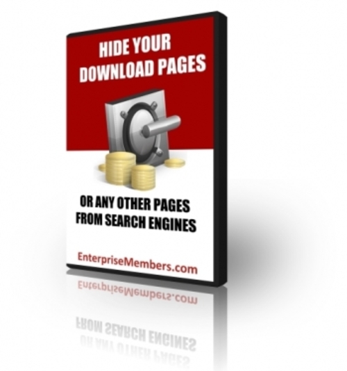 Product picture Hide Your Download Pages PLR