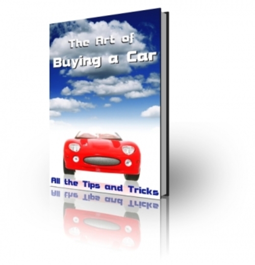 Product picture The Art of Buying a Car PLR