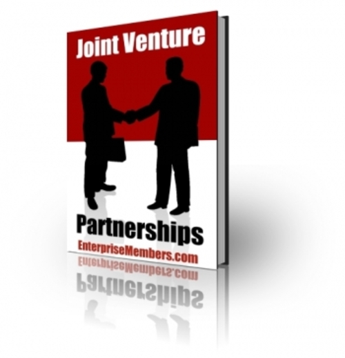 Product picture Joint Venture Partnerships PLR