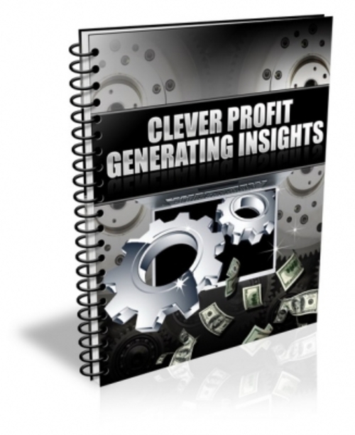 Product picture Clever Profit Generating Insights PLR