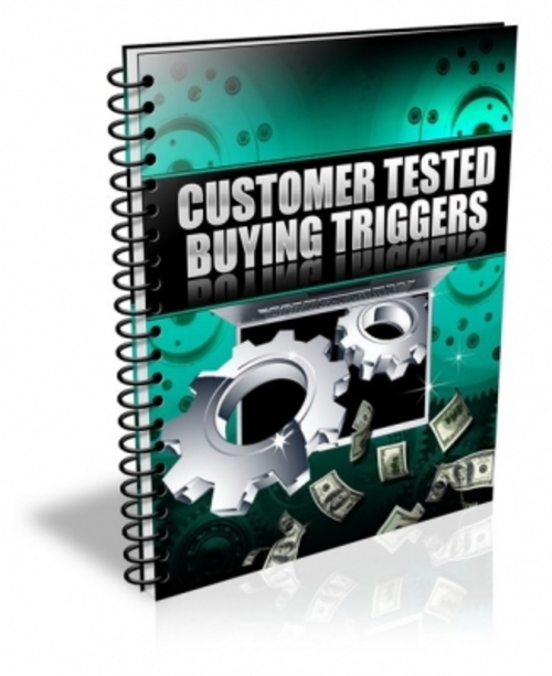 Product picture Customer Tested Buying Triggers PLR
