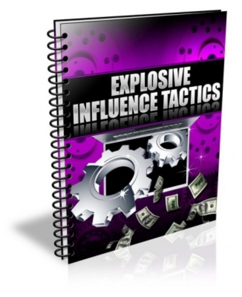 Product picture Explosive Influence Tactics PLR