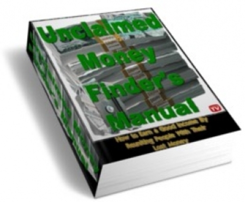 Product picture Unclaimed Money Finders Guide PLR