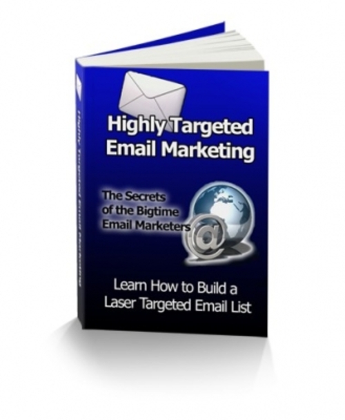 Product picture Highly Targeted Email Marketing PLR