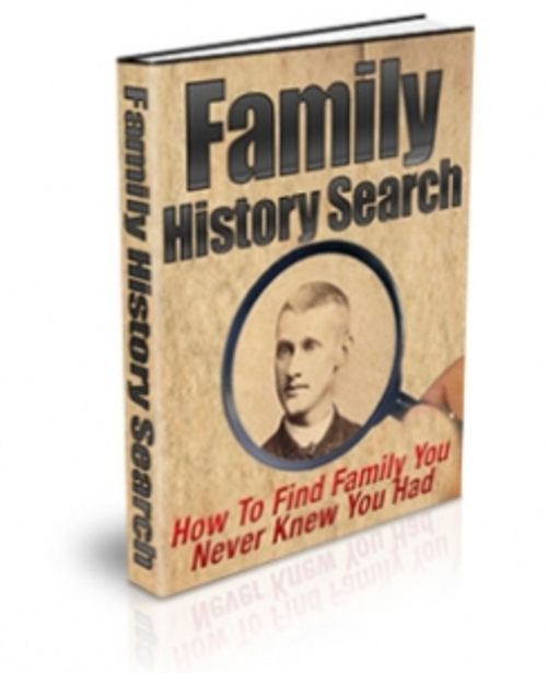 Product picture Family History Search PLR