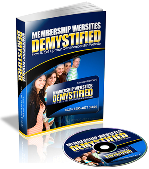 Product picture Membership Websites Demystified PLR
