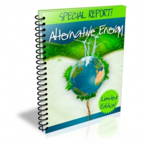 Product picture Special Report : Alternative Energy PLR