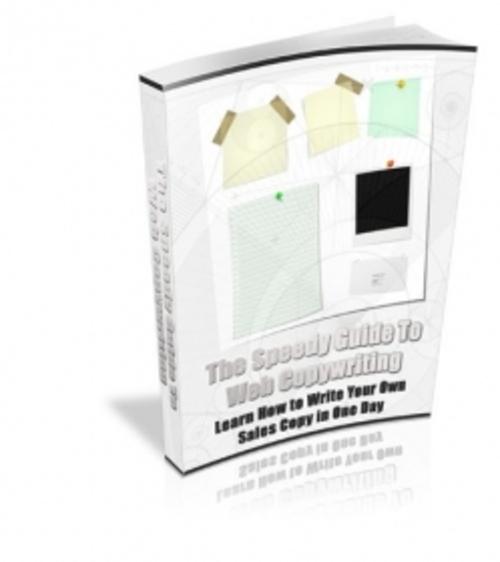 Product picture The Speedy Guide To Web Copywriting PLR