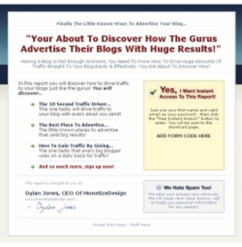 Product picture List Builder Campaign PLR