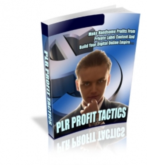 Product picture PLR Profit Tactics PLR