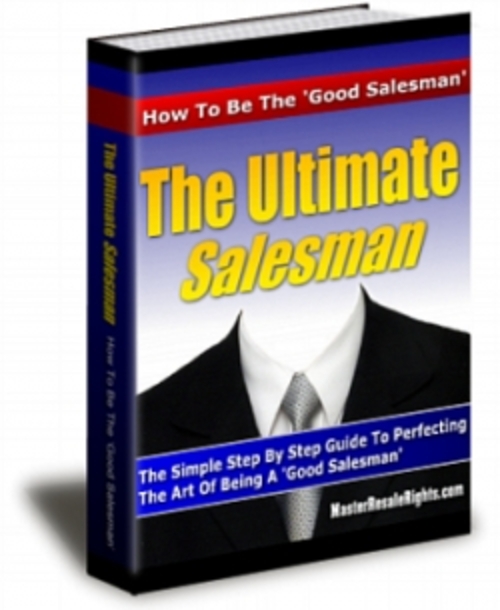 Product picture The Ultimate Salesman PLR