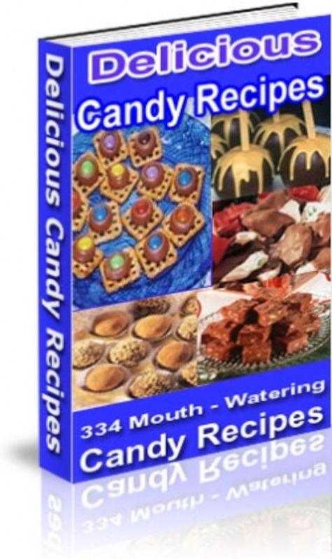 Product picture Delicious Candy Recipes PLR