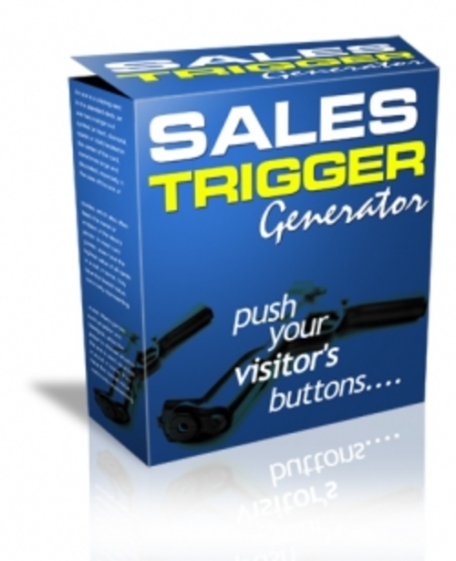 Product picture Sales Trigger Generator plr