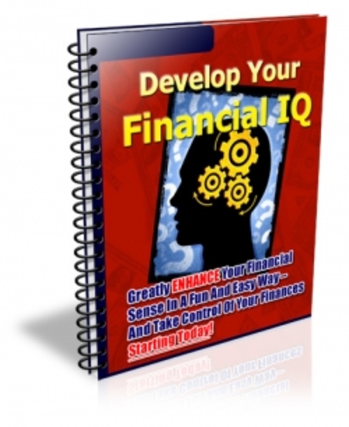 Product picture Develop Your Financial IQ PLR