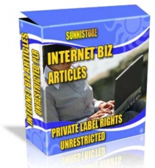 Product picture Private Label Article Pack : Internet Biz Articles PLR
