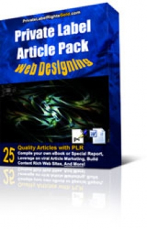 Product picture Private Label Article Pack : Web Designing Articles PLR