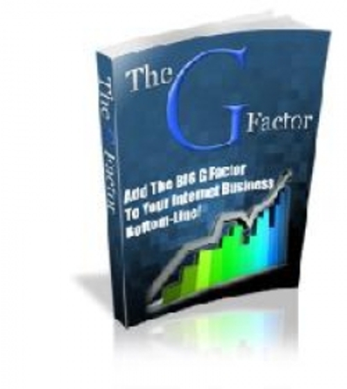 Product picture The G Factor PLR