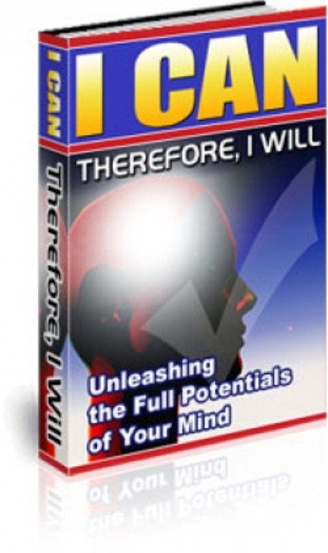 Product picture I Can : Therefore, I Will PLR