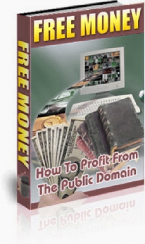 Product picture Free Money : How To Profit From The Public Domain PLR