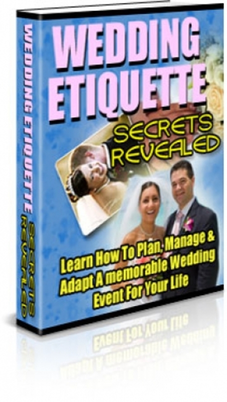 Product picture Wedding Etiquette Secrets Revealed PLR
