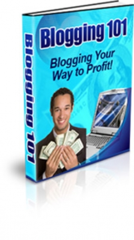 Product picture Blogging 101 PLR