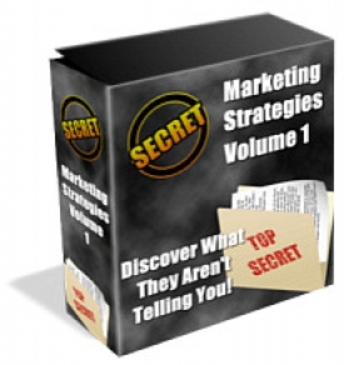 Product picture Marketing Strategies PLR