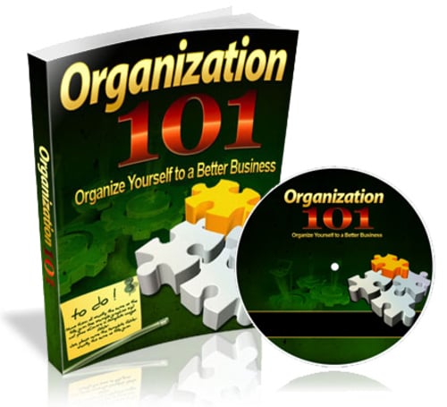 Product picture Organization 101 mrr