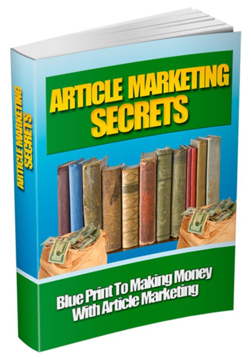Product picture Article Marketing Secrets mrr