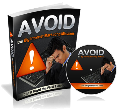Product picture Avoid the Big Internet Marketing Mistakes mrr
