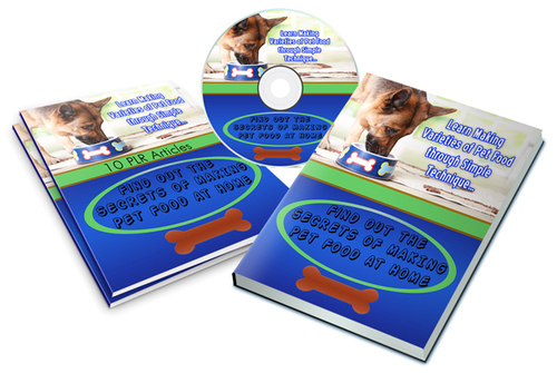 Product picture Find Out The Secrets Of Making Pet Food At Home mrr
