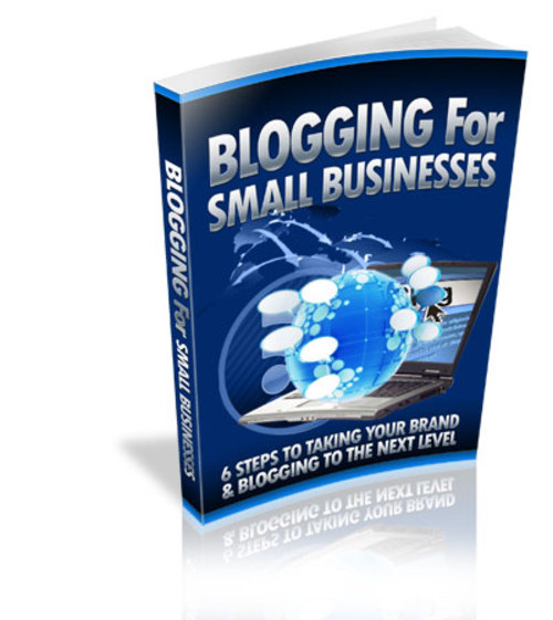 Product picture Blogging For Small Businesses mrr