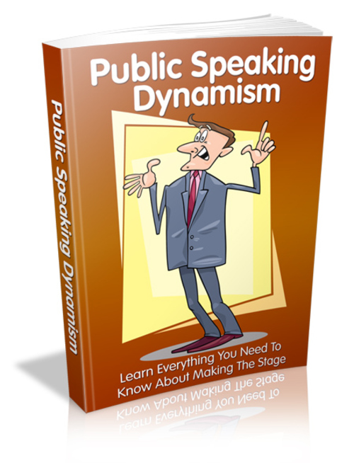 Product picture Public Speaking Dynamism mrr