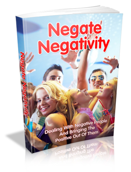 Product picture Negate Negativity mrr