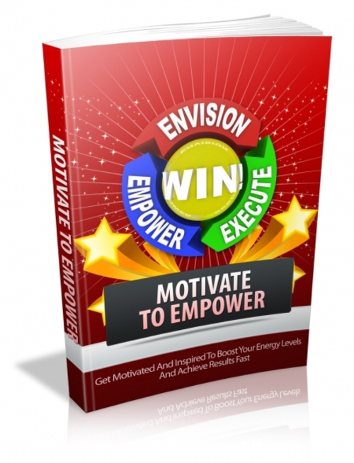 Product picture Motivate To Empower mrr