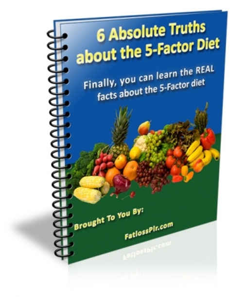 Product picture 6 Absolute Truths About The 5-Factor Diet mrr