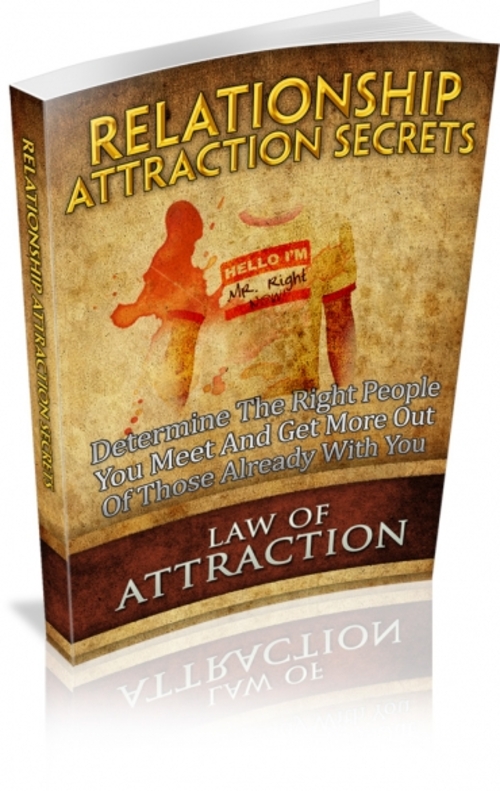 Product picture Relationship Attraction Secrets mrr