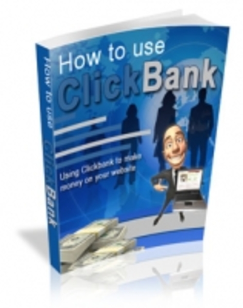 Product picture How To Use ClickBank mrr