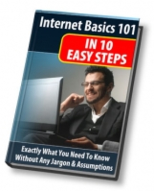 Product picture Internet Basics 101 In 10 Easy Steps mrr