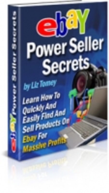 Product picture eBay Powerseller Secrets mrr