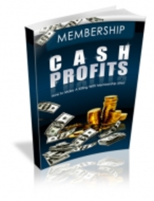 Product picture Membership Cash Profits mrr