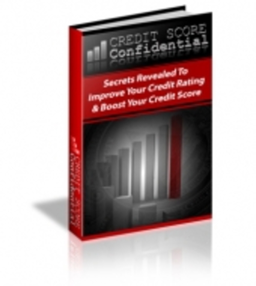 Product picture Credit Score Confidential mrr